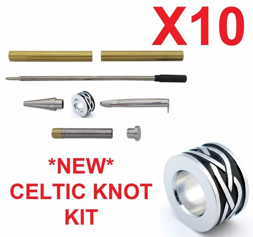 Woodturning pen kits celtic - kits,