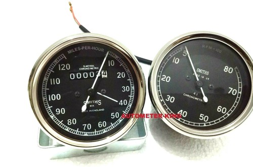 Smiths 120 mph speedometer - smiths,