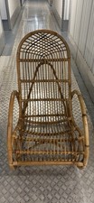 Vintage Rocking Chair Rattan