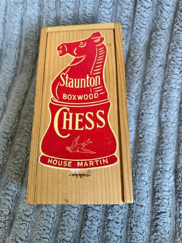 Staunton boxwood chess - staunton, set