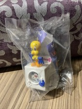 Tweety Pie & Sylvester Figure Warner Bros 1995 McDonald’s Happy Meal Sealed Toy