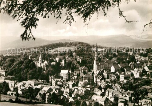 Eibenstock panorama - eibenstock,