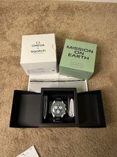 NEW OMEGA Moon Swatch Mission To Earth US Seller Seamaster