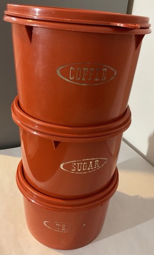 Tupperware canisters with lids - with,
