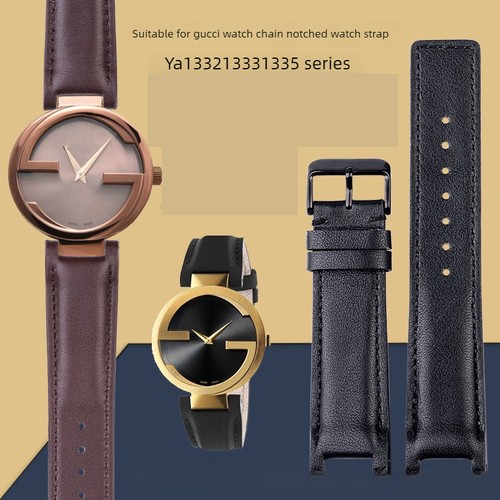 Genuine leather watch strap - leather,