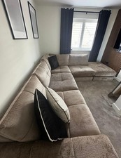 Next Booke Deep Sit Corner Sofa