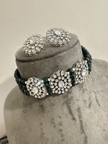 Imitation dark green - imitation, jewellery