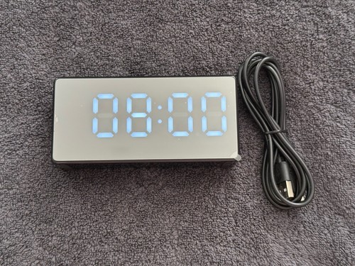 Smart led mirror - mirror, clock