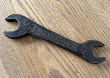 Vintage T Bradford & Co Cast Spanner 5/8" & 7/8" Washing Machine/Mangle?
