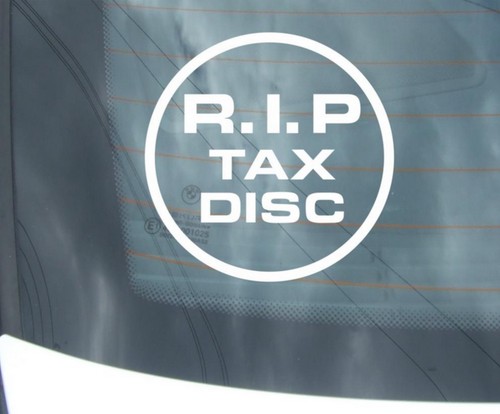 Rip tax disc funny - disc,