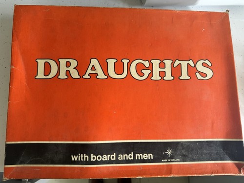 Draughts board game - draughts,