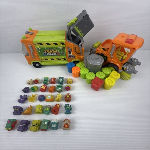 Trash pack street sweeper - trash,
