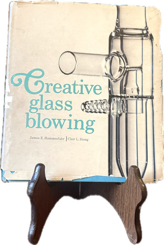 Creative glass blowing - blowing, by