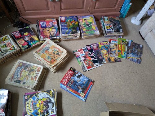 Job lot 450 2000ad comics - 450+,