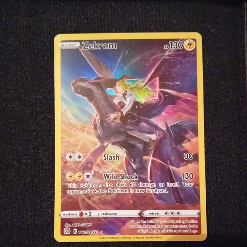 Pokémon tcg zekrom - pokémon, tg05/tg30