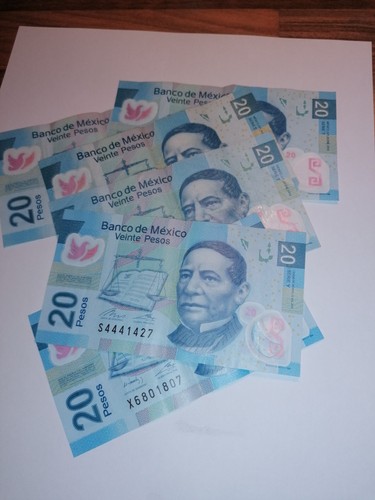 Mexico pesos - mexico:,
