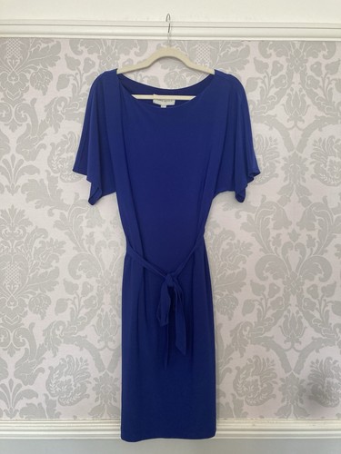 Blue dress with detachable - blue,