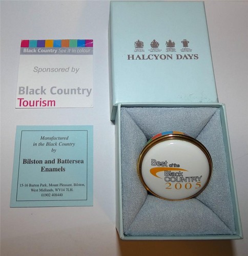 Halcyon days bilston enamel - halcyon,