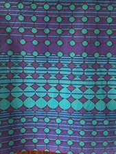 Vintage 1970s Saffron Fabric