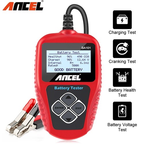 Ancel ba101 car battery tester - ancel,