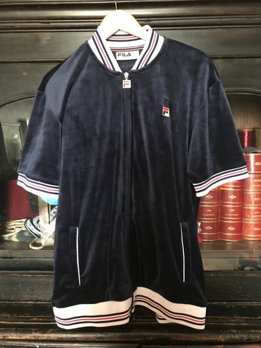 Mens fila velour short sleeve - fila,