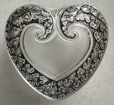 MINT! SIGNED LALIQUE COEUR