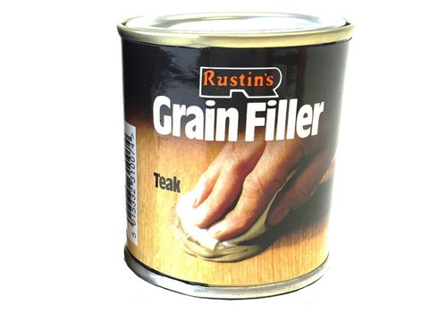 Teak coloured grainfiller wood - teak,