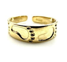 9ct Gold Toe Ring  SOLID GOLD