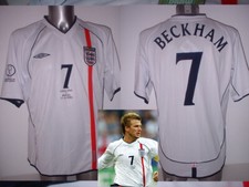 England Beckham Retro Shirt