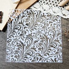 🇬🇧 Floral leaf stencil reusable. Painting, card making cakes scrap-booking