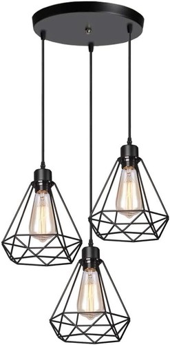 Retro industrial pendant - industrial,