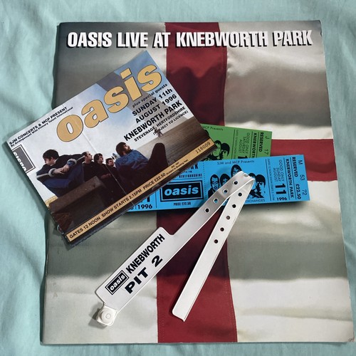 Oasis knebworth 1996 - oasis,