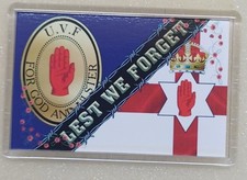 Loyal Ulster fridge magnet uv