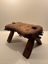 Moroccan Leather Camel Seat -