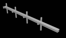 GRC Cable Trunking Raised