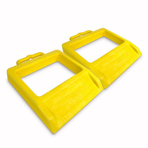 Pallet jack wheel chock - wheel,
