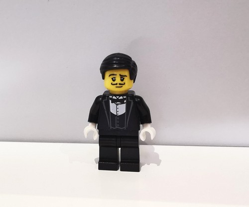Lego waiter col129 minifigure - lego,