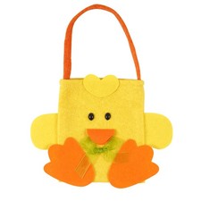 Easter Felt Bag Yellow Chick