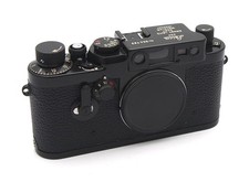 Leica IIIG 35mm Rangefinder Body - Black Repaint By CameraWorks UK (Read)