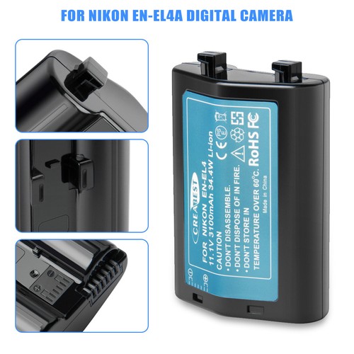 3100mah el4 el4a battery - en-el4, en-el4a