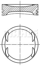 011 mahle piston for - mahle,