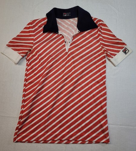Vintage fila red striped - vintage,