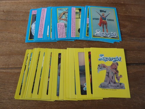 Topps supergirl cards - supergirl, cards/stickers