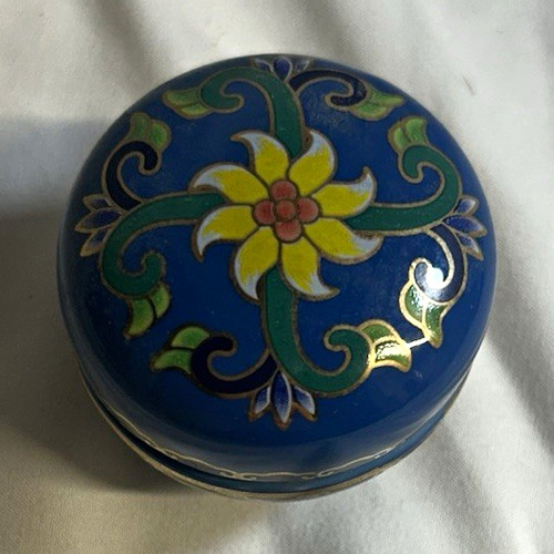 Small blue china porcelain - blue, china/porcelain
