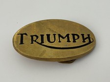 Brass Triumph Belt Buckle