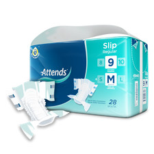 Attends Slip Regular 9 Medium (2120ml) 28 Pack