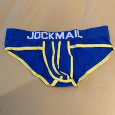 XL New Blue & Yellow Jockmail