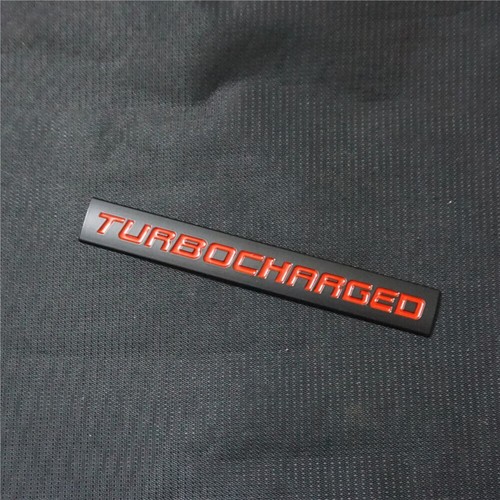 Black red turbocharged - black,