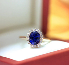 Princess Diana Style Blue