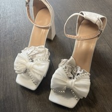 Women’s White Pearl Wedding
